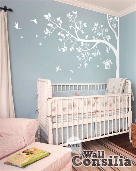 We did not find results for: Tree Wall Decal Nursery Wall Decor White Tree Wall Mural Sticker Corner Blossom Tree decal Birds ...