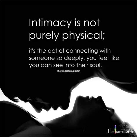 Intimacy Is Not Purely Physical Sexy Love Quotes Intimacy Quotes Romantic Love Quotes