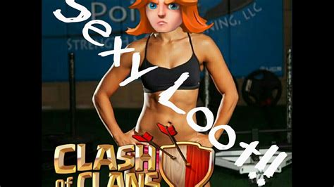 clash of clans valkyrie sexy attacks sexy loot youtube