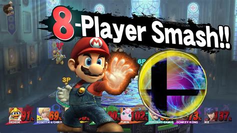 All 51 Characters Final Smashes In 8 Player Smash Super Smash Bros