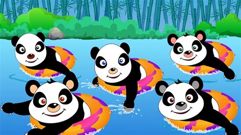 Five Little Pandas Youtube