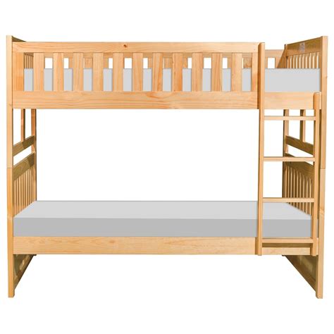 Homelegance Bartly Casual Full Over Full Bunk Bed A1 Furniture