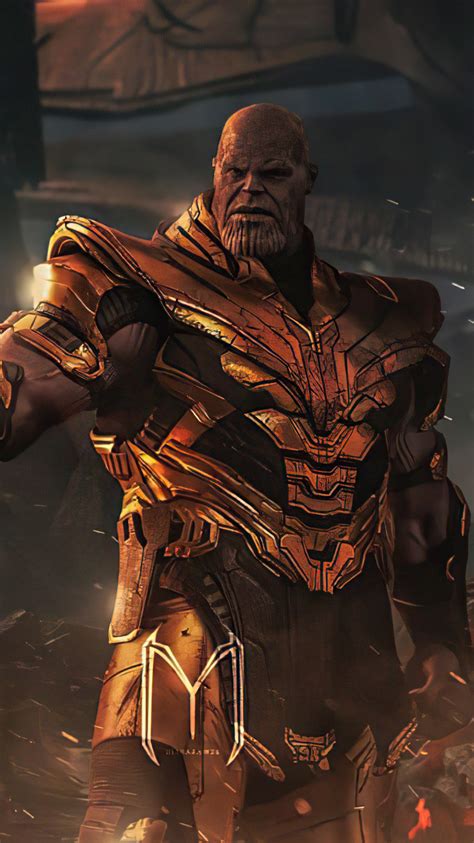 750x1334 Thanos In 4k Avengers Endgame Iphone 6 Iphone 6s Iphone 7
