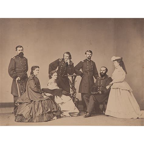 Civil War Period Wedding Photograph Of Major General Edward Mccook