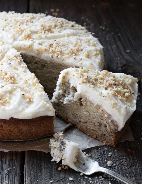 Simply Perfect Banana Cake With Cream Cheese Frosting