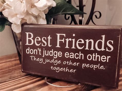 Best Friends T Best Friends Sign Small Sign Shelf Sign Etsy