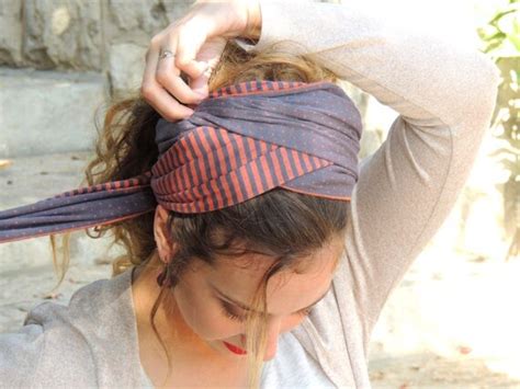 how to tie my scarf diagonally amazing headband bandana