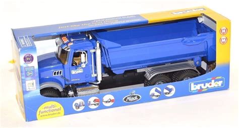 Br 116 Mack Granite Half Pipe Dump Truck 240 02823 Bruder Toys