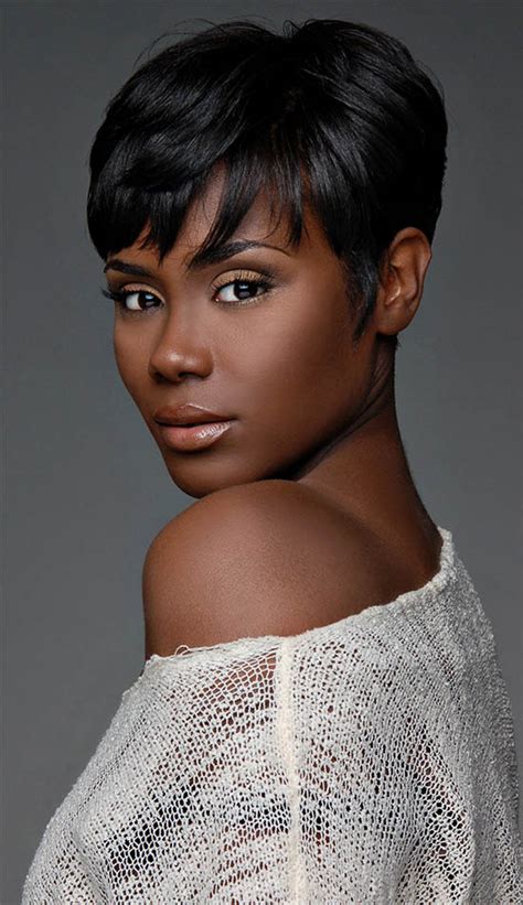 Short Pixie Cut Hairstyles Specially For Black Women In