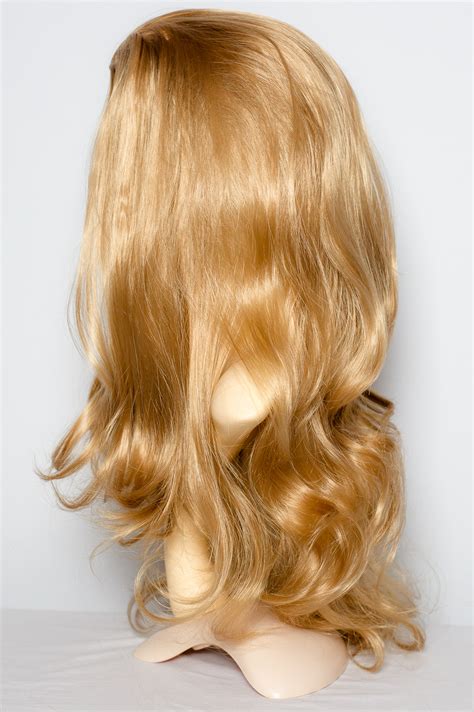 22 Ladies 34 Wig Half Fall Clip In On Hair Piece Dark Blonde 3 Styles Ebay