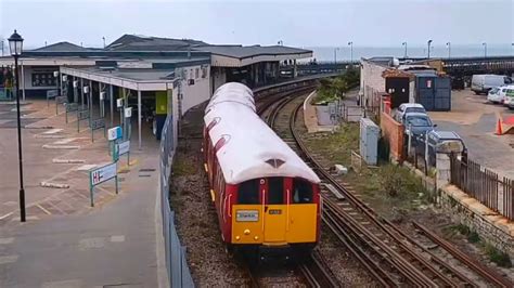 Class 483 Train At Ryde Esplanade Station Isle Of Wight Youtube
