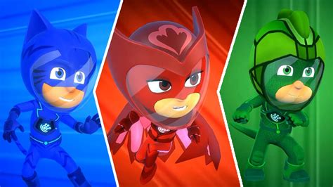 Pj Masks Heroes Of The Night All Characters And Powers Ps4 Youtube