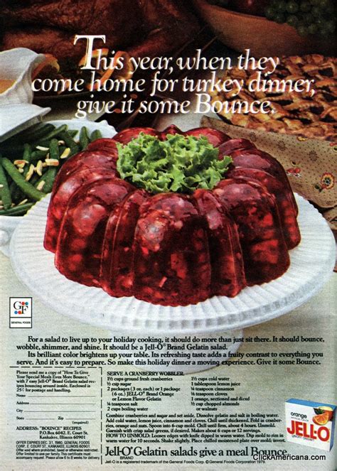 As a kid, i can remember my grandmother having cranberry sauce on the. Gather 'Round the Retro Thanksgiving Table