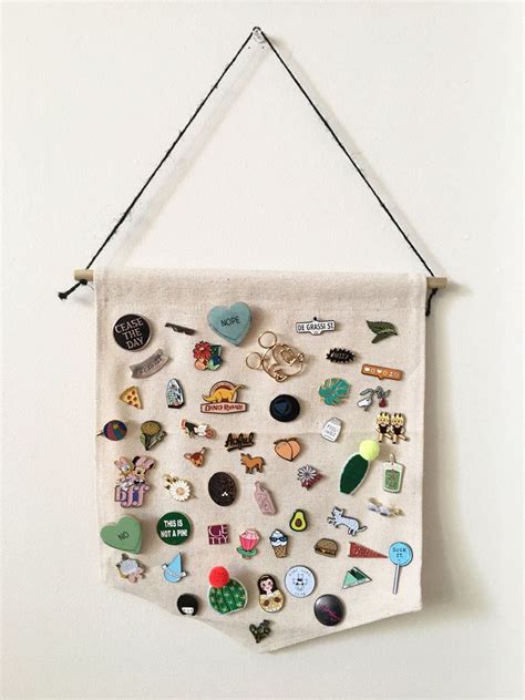 Homemade Pinboards for Displaying Enamel Pin Collections