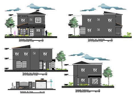 Two Storey Home Modern Elevation Model House Plan Modern House Vrogue