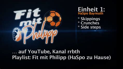 So wird das auto fit für den frühling. Fit mit Philipp, 1. Einheit (HaSpo zu Hause) - YouTube