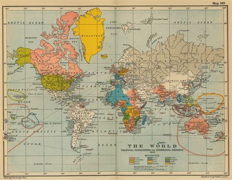 Maps World Map 1900