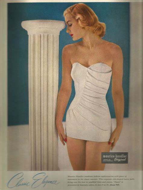 50s Maurice Handler Of California Swim Suit Ad 1957 Ebay
