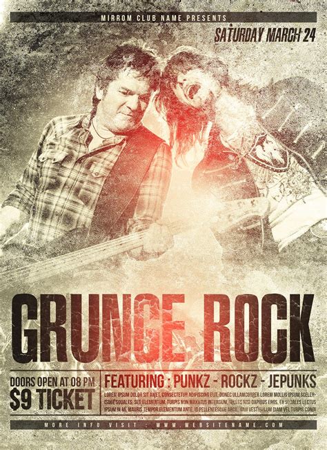 Create A Grunge Rock Poster Design In Photoshop