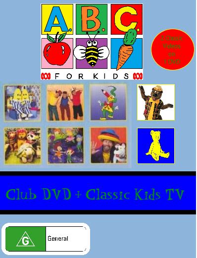 Abc For Kids Club Dvd Classic Kids Tv Video Abc For