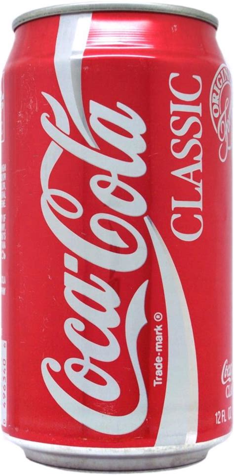 Originally marketed as a temperance drink and intended as a patent medicine. COCA-COLA-Cola-355mL-ORIGINAL FORMULA / C-United States