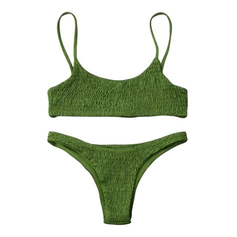 2019 brazilian bikini set sexy bikini retro low waist swimsuit bathing suit women thong swimwear