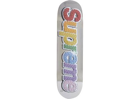 Supreme Bling Box Logo Skateboard Deck Grailed