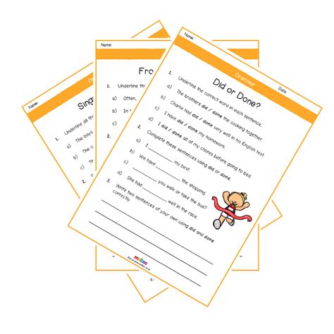 Practise english online with unlimited questions in 112 year 4 english skills. Grammar Year 4 Worksheets | English | KS2 | Melloo