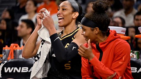 Aja Wilson Contract Aces Sign Reigning Wnba Mvp To Two Year Extension