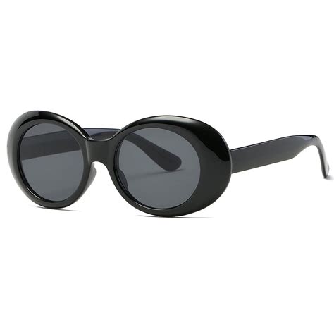 Kimorn Clout Goggles Sunglasses Women Kurt Cobain Oval