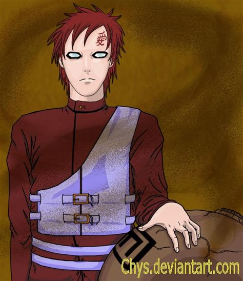 Gaara Colored Version By Chys By Chys On Deviantart