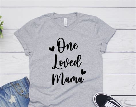 One Loved Mama Svg Loved Mama Svg File Mom Digital Download | Etsy