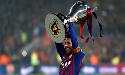 soccer messi increases iconic status at barcelona with 10th la liga crown