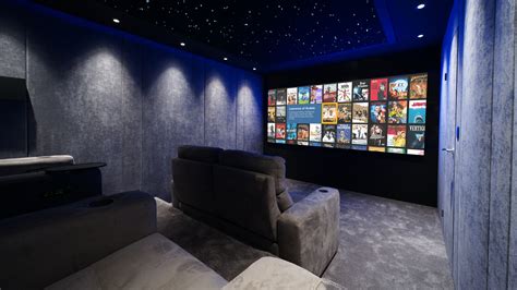 Bespoke Home Cinema Cinema Room Installers Chesterfield