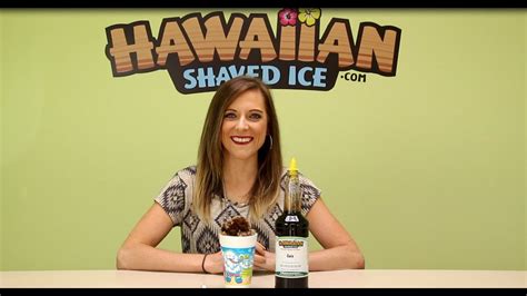 Cola Shaved Ice And Snow Cone Syrup Youtube