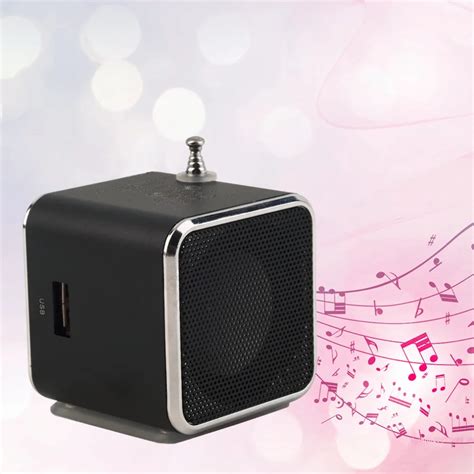 New Portable Micro Tf Usb Mini Speaker Music Player Portable Fm Radio