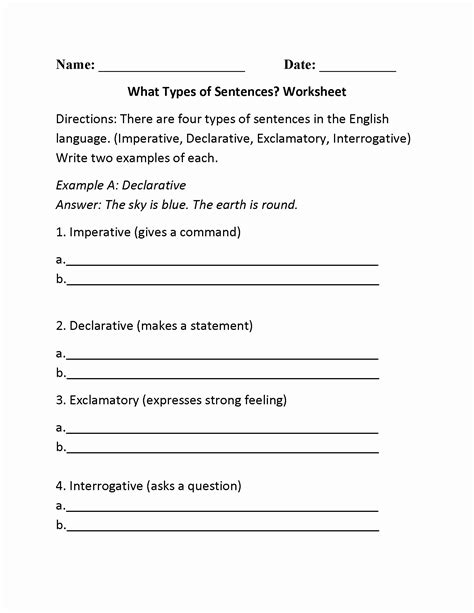 Seventh Grade English Worksheets Briefencounters