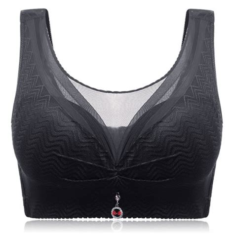 C E Cup Busty Wireless Adjustable Full Cup Cami Bras Woman
