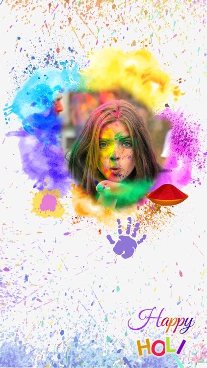 Holi Photo Frame 2017 Colorful Picture Frames By Jatin Dudhat