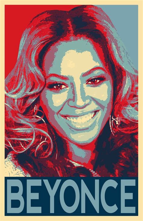 Beyonce Pop Art Illustration Singer Music Icon Home Decor In Image 1