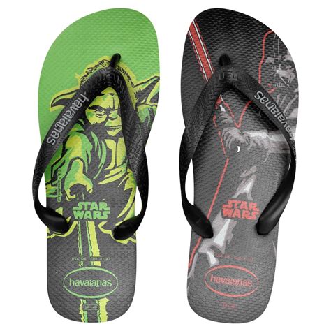 Sandália Havaianas Star Wars Pretovermelho Netshoes