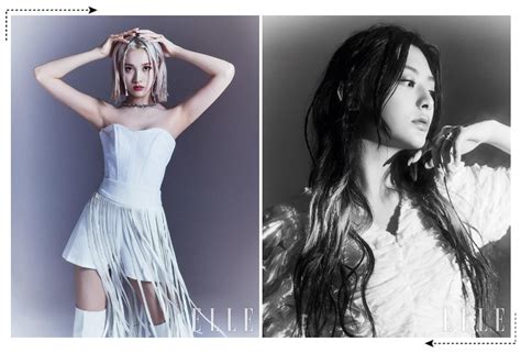Rose Elle Korea Magazine 2022 Jiwoo And Minseo Outfit Shoplook