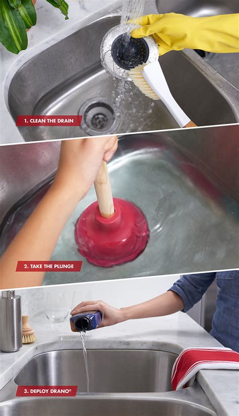 However, kitchen sink drain replacement is not always the best option: How To Unclog Your Kitchen Sink in 3 Steps | Drano®