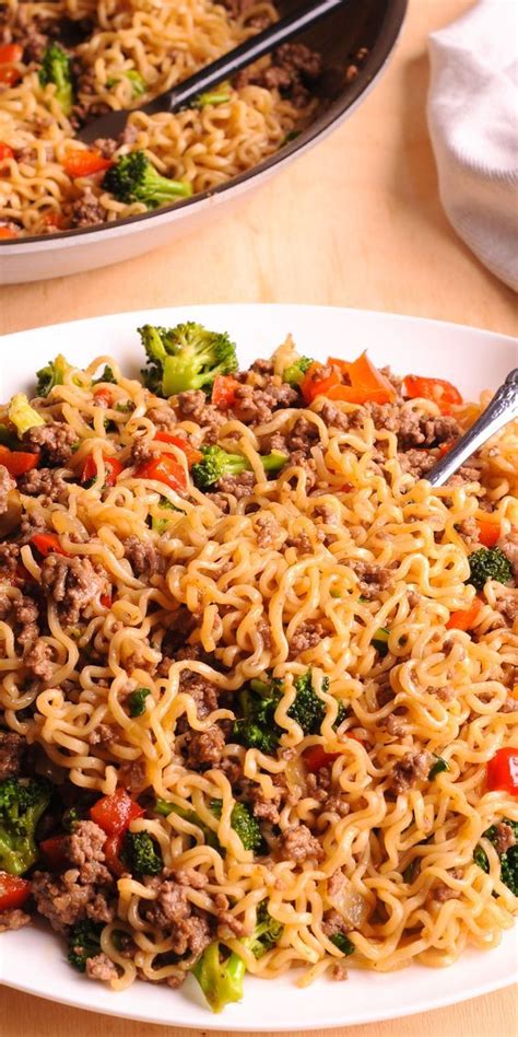Recipe using healthy noodle from costco : Beef Ramen Noodles Stir Fry is a healthy way to use ...