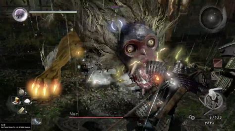 Nioh Nue Boss Fight With Axe Build And Cutscene Youtube