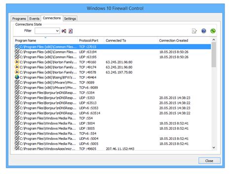However, additional firewall software can make your system even more secure. Windows 10 Firewall Control 8.4.0.58 pre-release