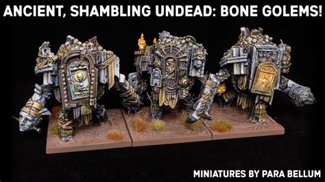 Shambling Undead Constructs How To Paint Conquest Bone Golems