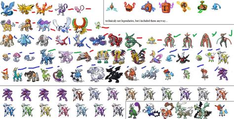 Image All Legendary Pokemon By Pokeman135 D56hm9l Pokemon Tower