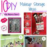Makeup Storage Ideas Diy Images