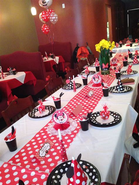 For a more formal setting, add more pieces by bringing additional plates, silverware, glasses and other serving pieces to the table as outlined below. This was the table set up for a 1st birthday party theme ...